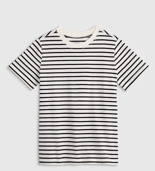 Organic Cotton Jersey Short Sleeve Tee
